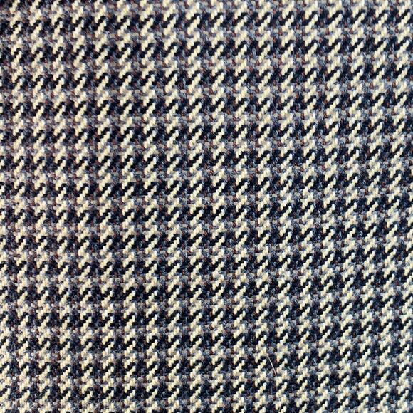 JOHN W. NORDSTROM Size 42 Brown Yellow Houndstooth Wool Sport Coat - Picture 2 of 10
